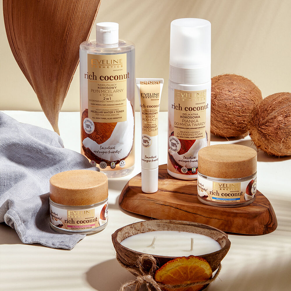 Eveline Cosmetics bagātīgais kokosrieksts