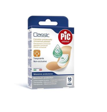 Pic Classic store klorheksidinbandasjer 10 enheter 10 enheter