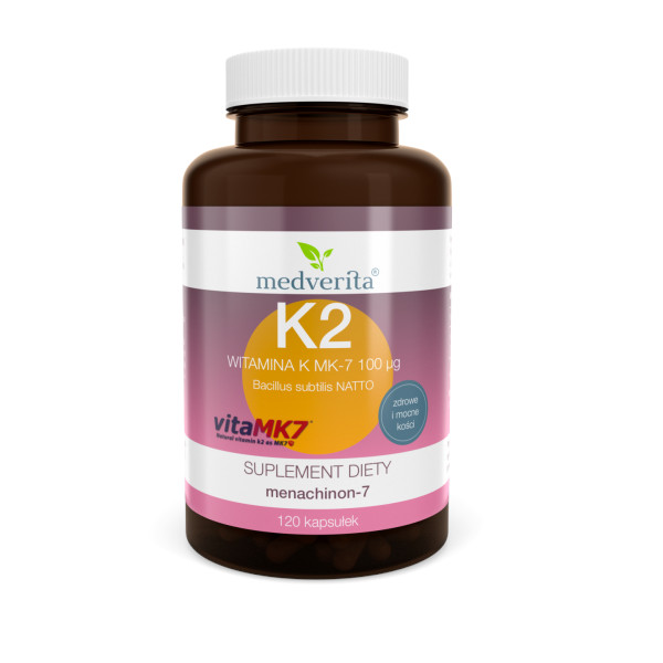 Medverita Vitaminas K2 MK-7 100 ug