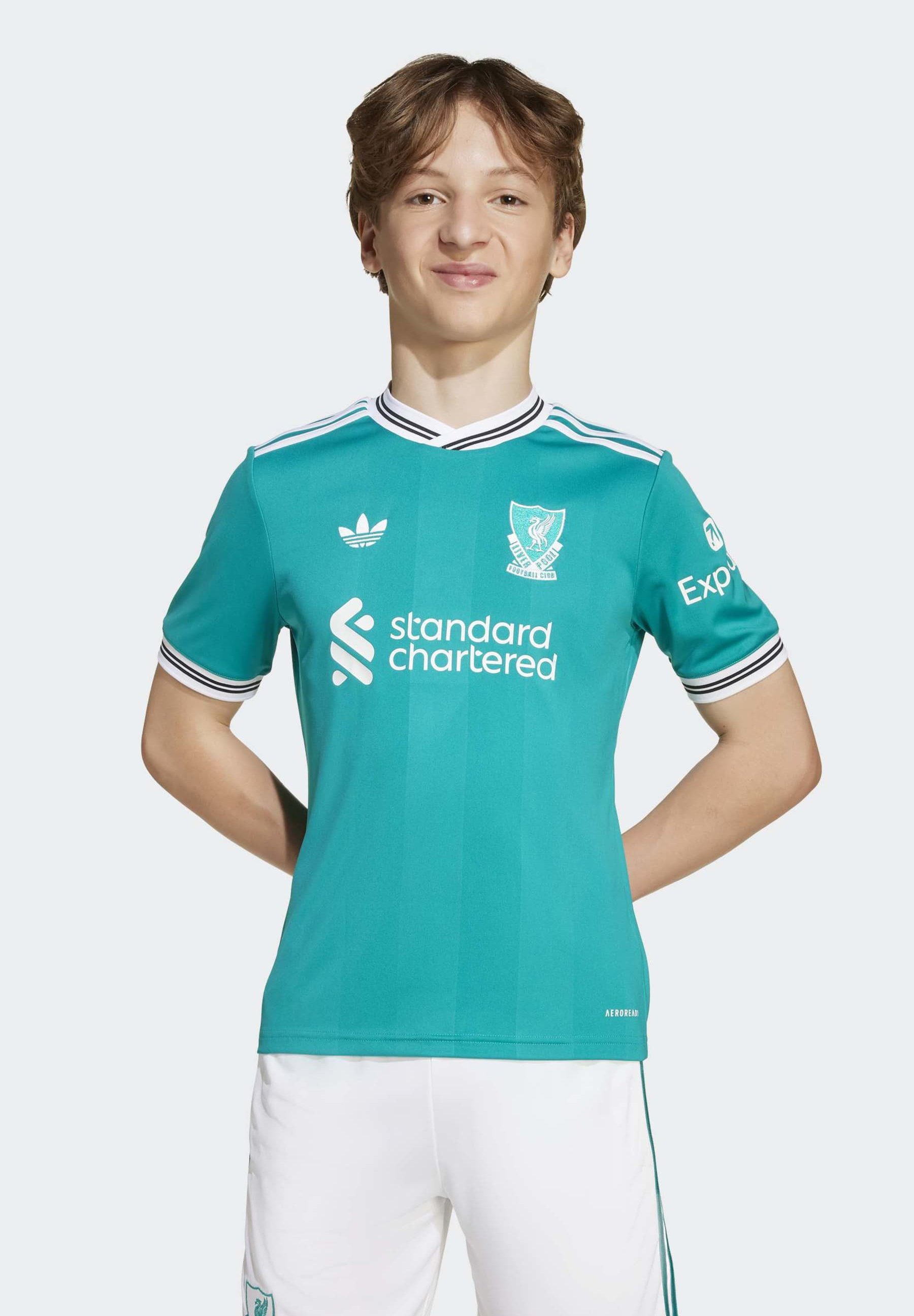 adidas Performance LIVERPOOL FC 25/26 DERDE TENUE UNISEX - Clubkleding - zeegroen