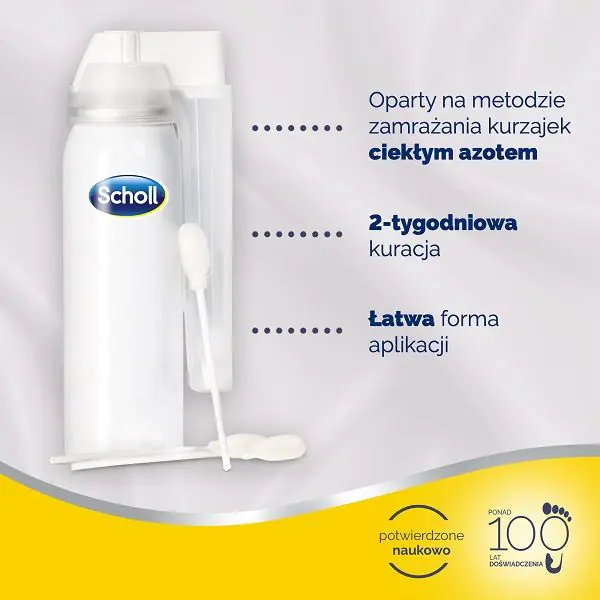 Scholl Spray do usuwania kurzajek i brodawek