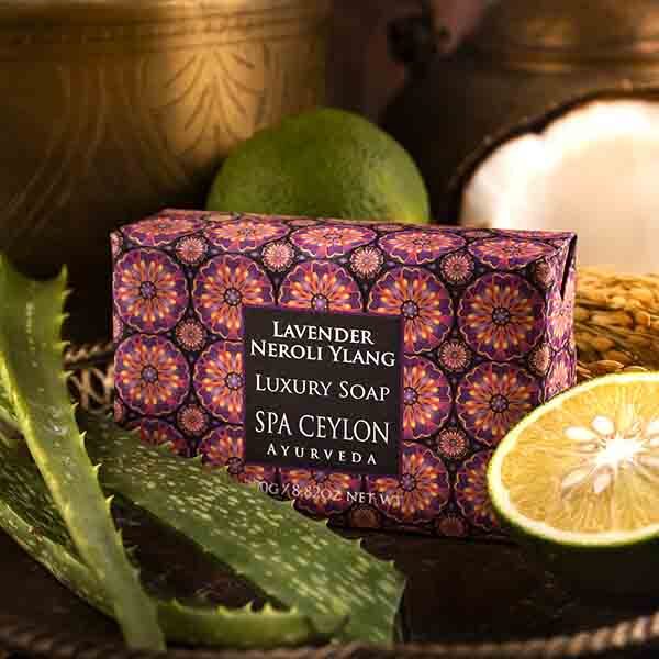 Sabonete de luxo SPA CEYLON Lavanda Neroli Ylang - 250g