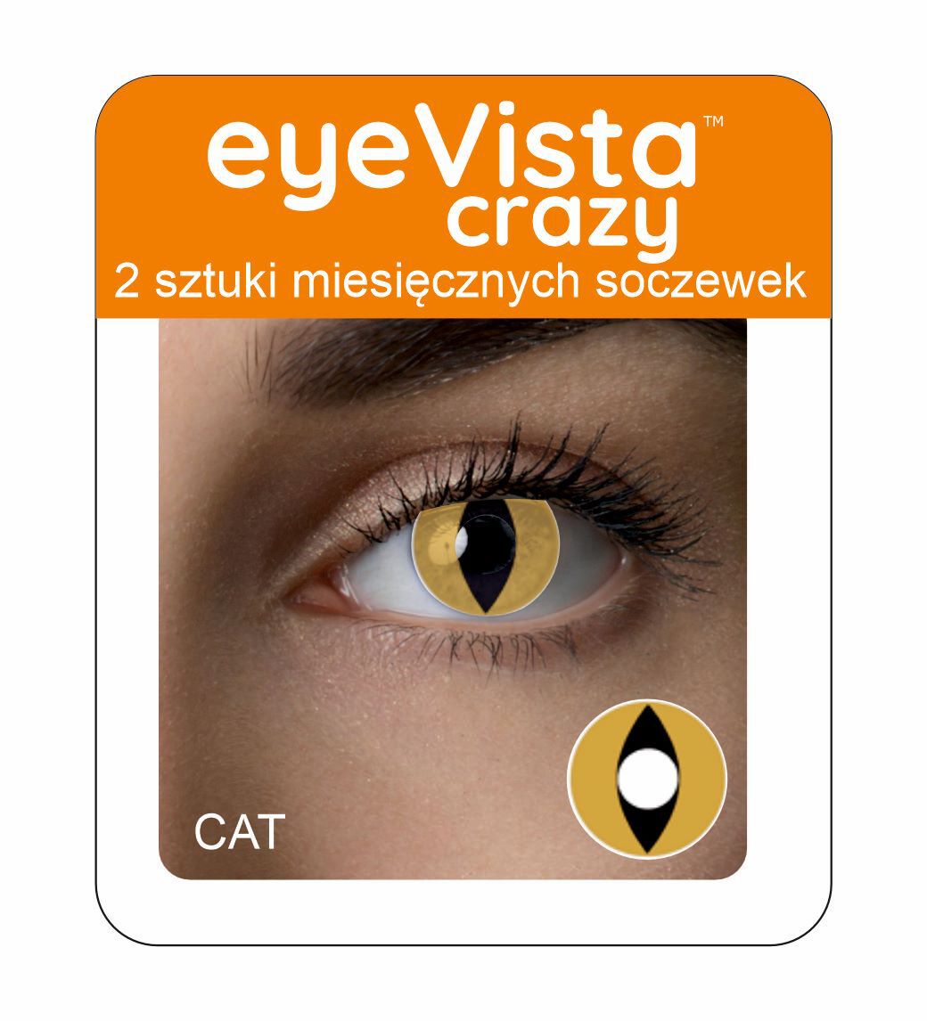 EyeVista Crazy Yellow Cat