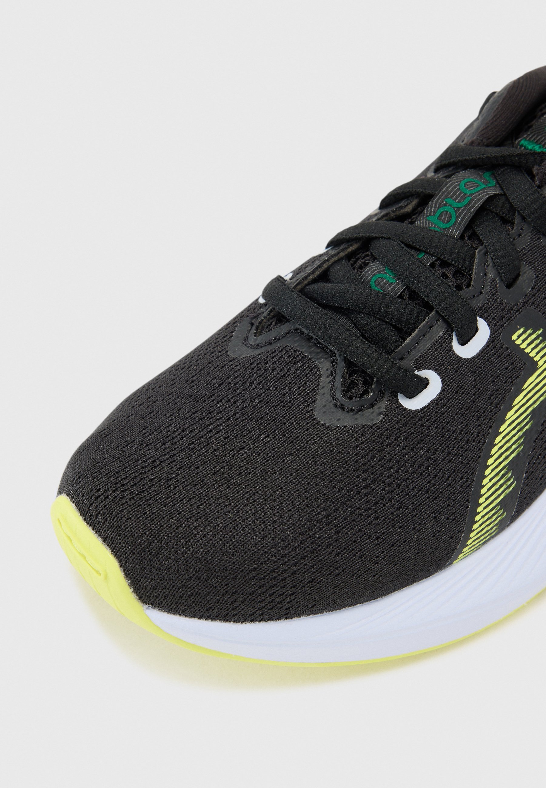 ASICS NOVABLAST 5 UNISEX - Hardloopschoenen voor op de weg - zwart/citroen
