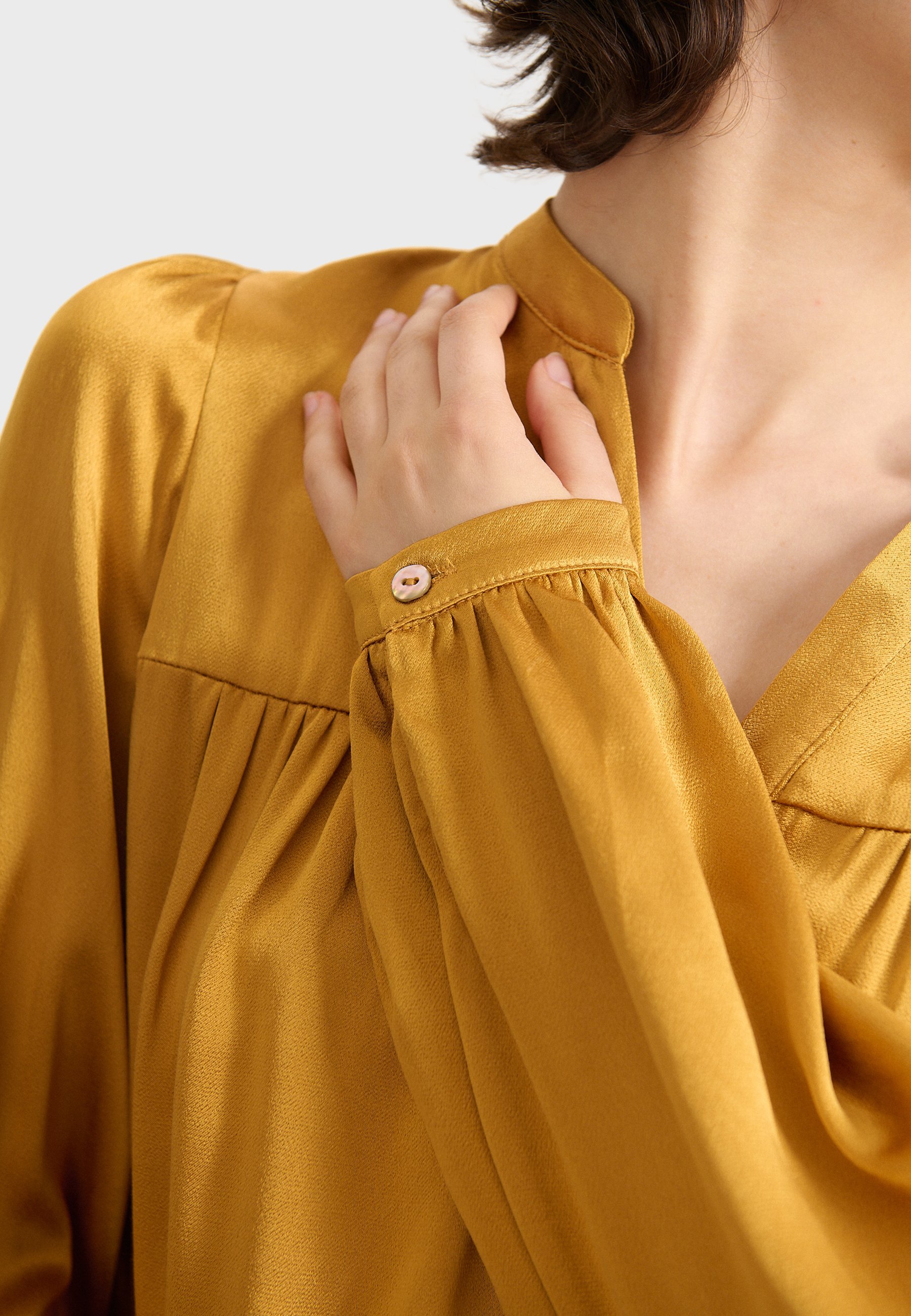 Chemisier Garance Paris - ocre