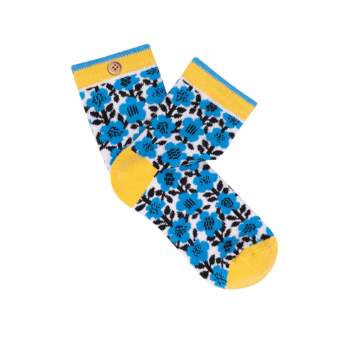 Cabaia Chaussettes Astrid & Mikael bleu