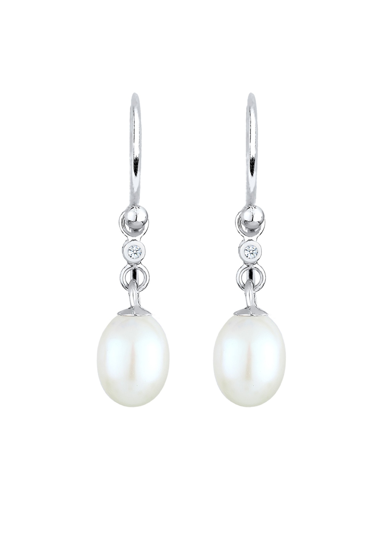 Elli DIAMONDS avec Perles de Culture d'Eau Douce et Diamant