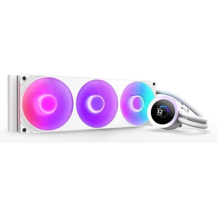 Watercooling - NZXT - RL-KR360-W2 - Kraken Plus 360 RGB - Écran carré 1.54