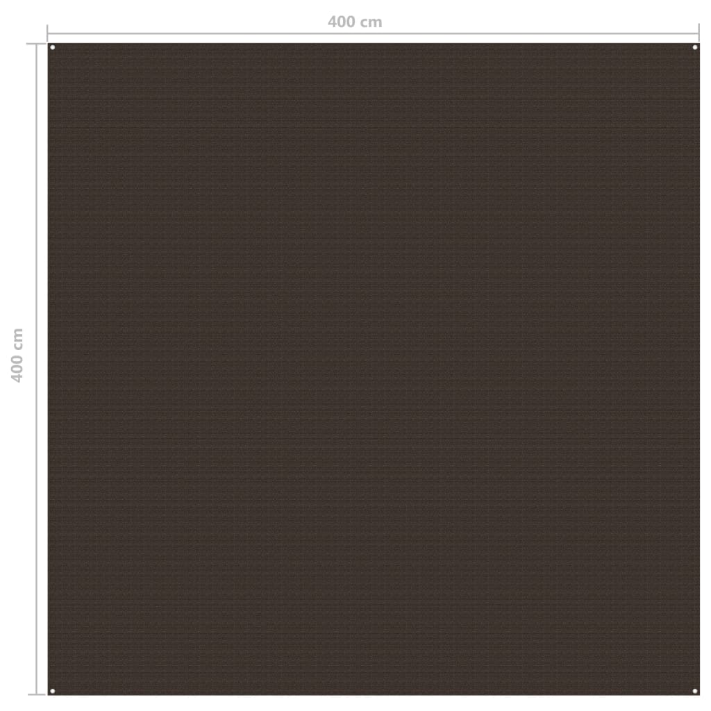  Vidaxl Karimatka do kempingového stanu 400 x 400 cm