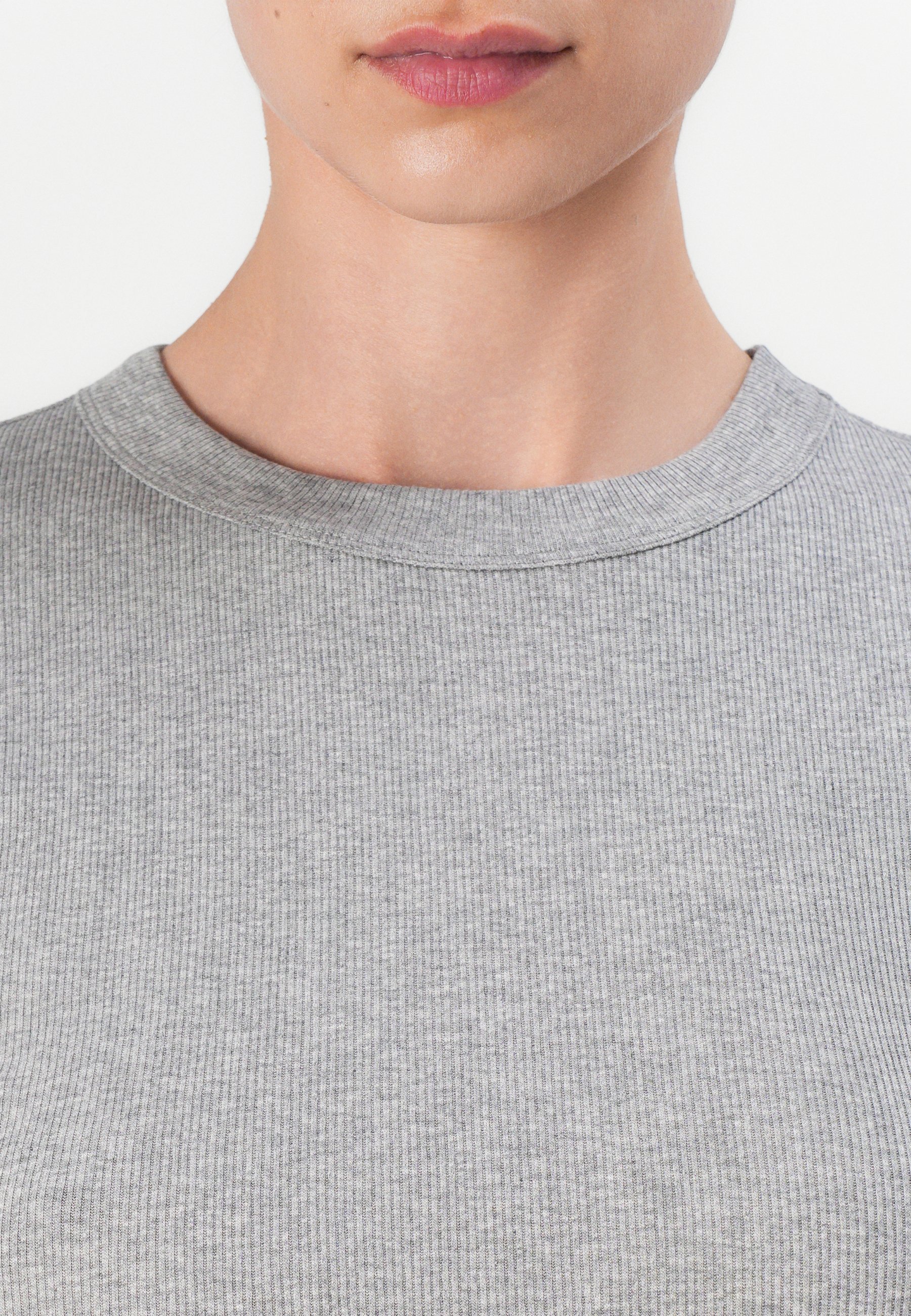 IVY OAK KRISTIN - Jednoduché tričko - grey melange