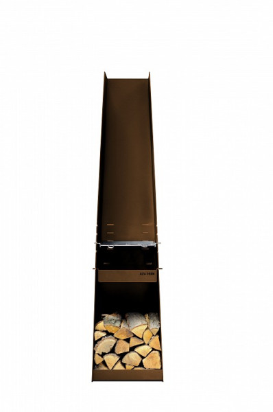 PYRAMID COR-TEN® - Palenisko Ogrodowe z Funkcją Grilla