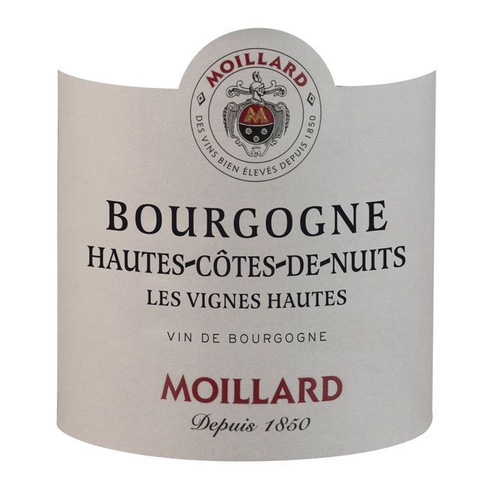 Moillard Les Vignes Hautes 2023 Hautes-Côtes de Nuits - Vino Tinto Borgoña