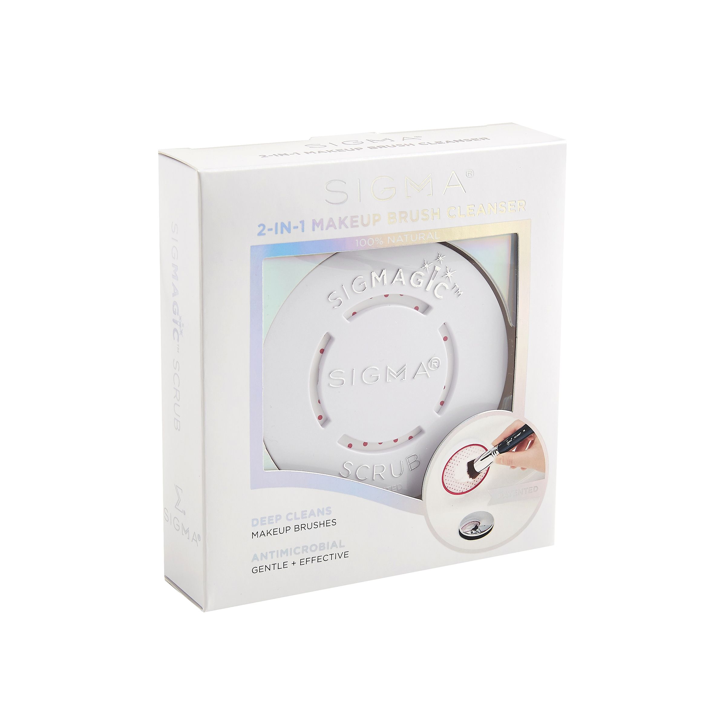 Sigmagic Scrub 2-у-1 алат за чишћење четкица за шминку Чистачи четкица за шминку