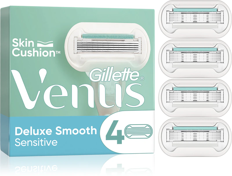 Lâminas de substituição Gillette Venus Deluxe Smooth Sensitive