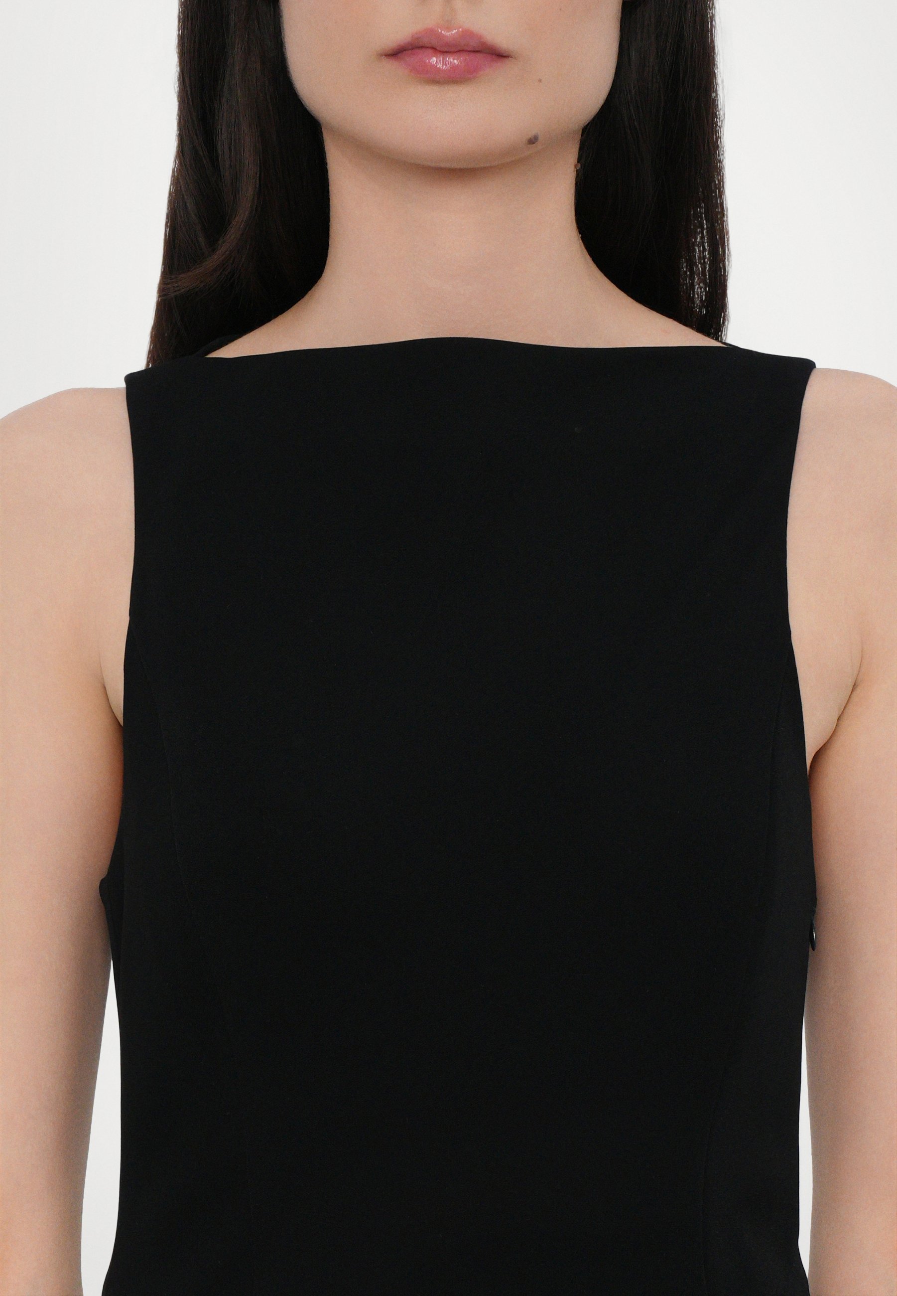 Emporio Armani DRESS - Sukienka maxi - czarna