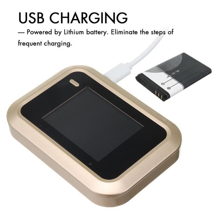 TEMPSA Doorbell - 160-Degree Video Camera - USB Charging Video Doorbell