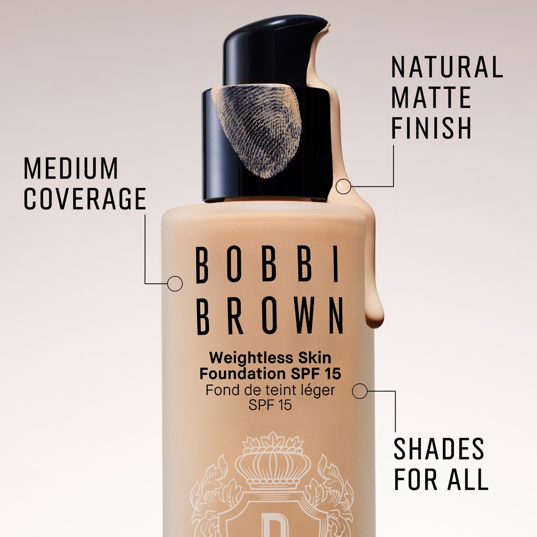 Bobbi Brown Foundation Tečni puder za lice bez tegova SPF 15 - 30 ml