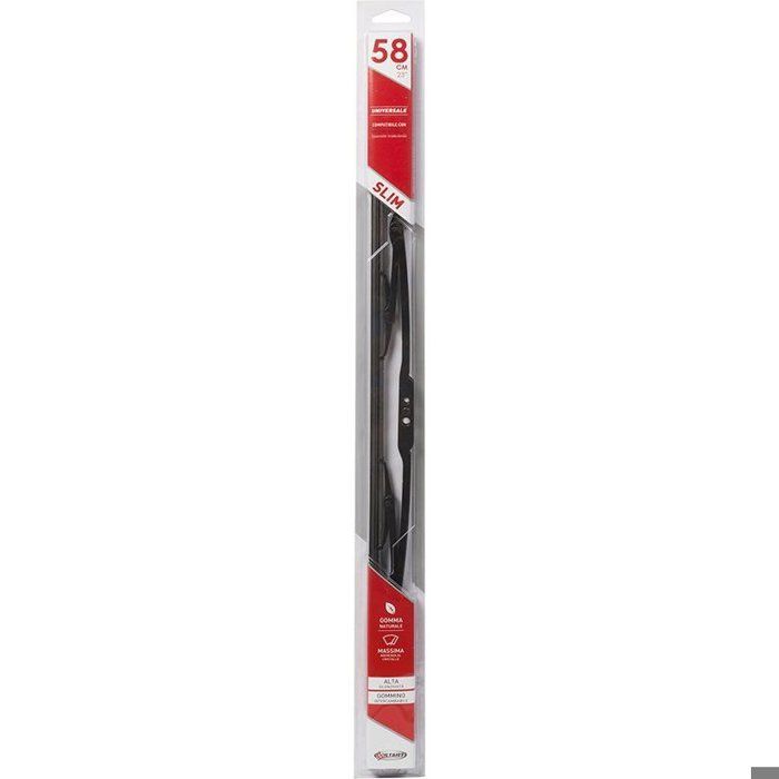 Escobilla limpiaparabrisas de arranque, individual, tamaño 58 cm, universal para coches.