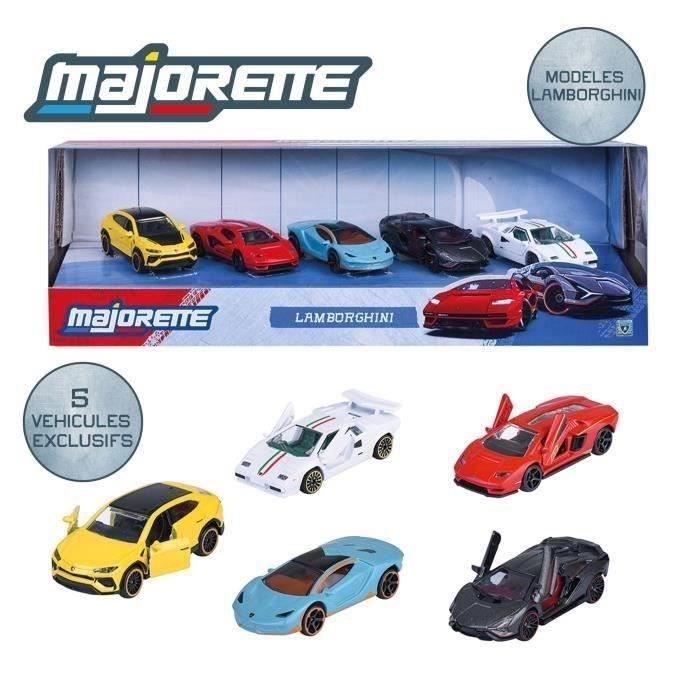 MAJORETTE – Majo Lamborghini 5-teiliges Geschenkpaket – ab 3 Jahren