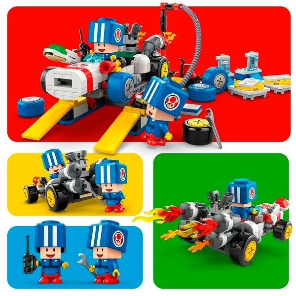 LEGO Super Mario 72035 Mario Kart – Toadova garaža