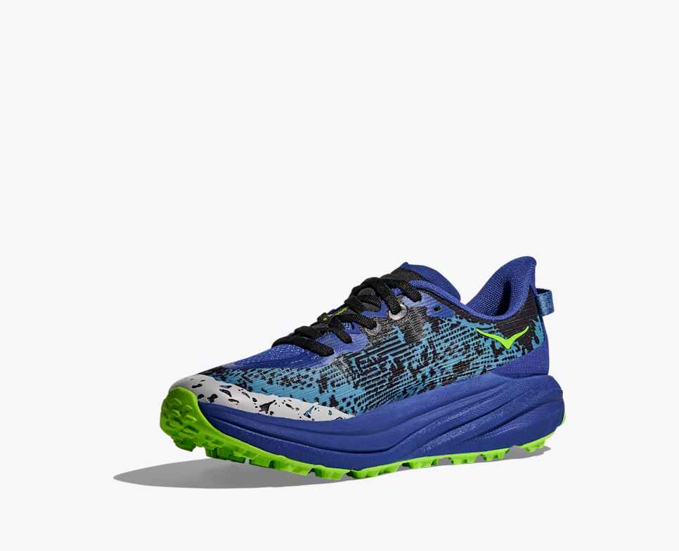 HOKA Speedgoat 6 Ciel nocturne / Citron vert néon
