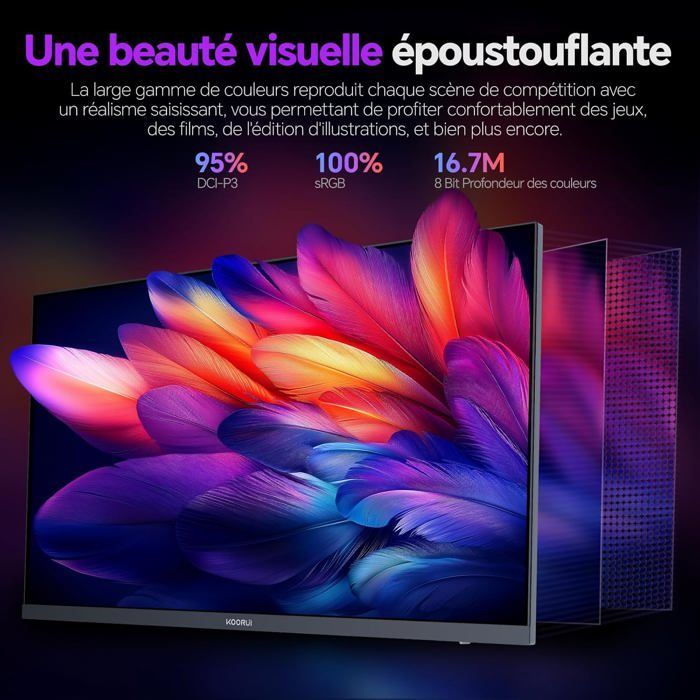 Monitor para PC Gamer - ETHNICS ORIGINS - 27 pulgadas - IPS QHD rápido 2560x1440 - 200Hz - 1ms GTG