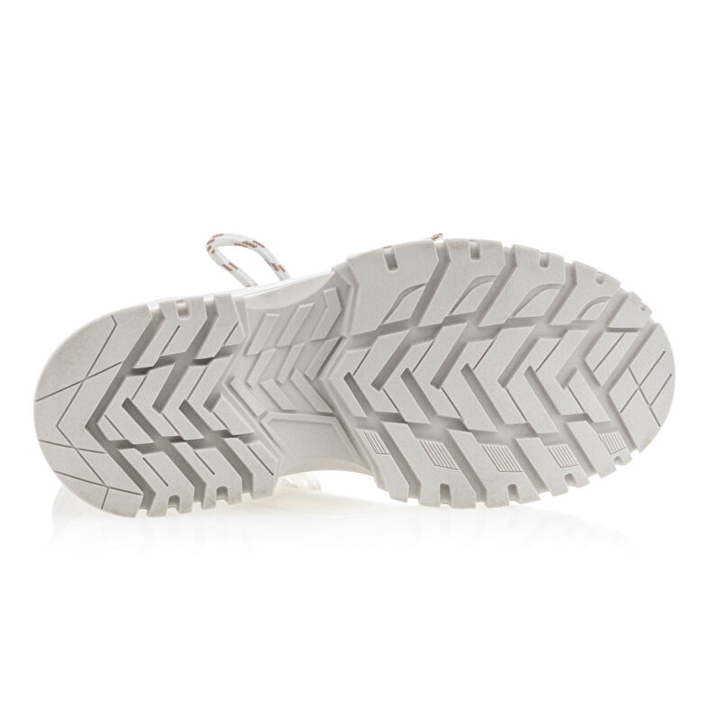 Beige Damenstiefel / Stiefeletten