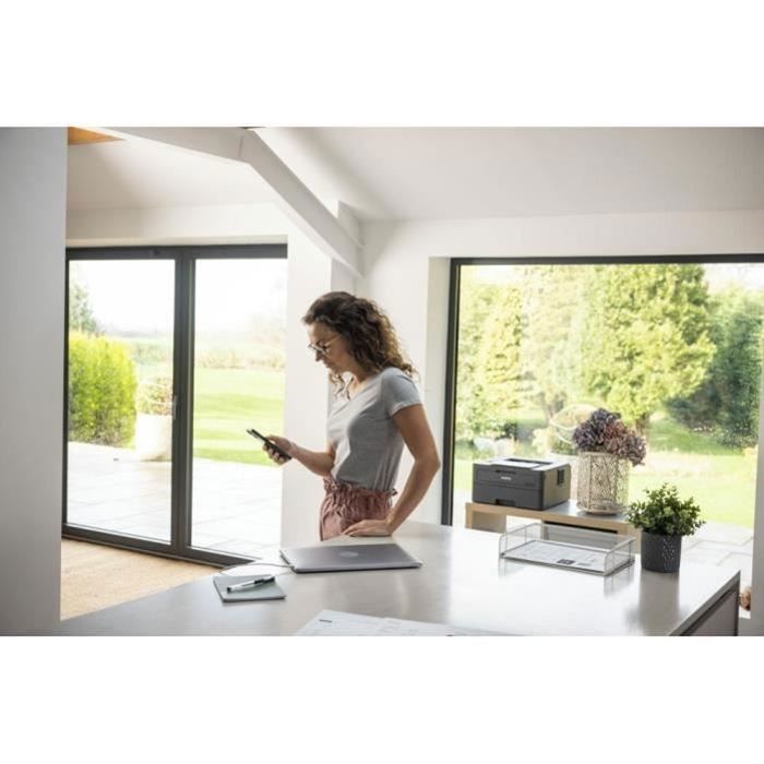 Skriver - BROTHER - HL-L2400DWE - Svart-hvitt-laser - Wifi - 30 spm
