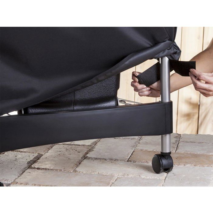 Deluxe cover for Weber Performer Premium and Deluxe GBS barbecues - Black - Polyester