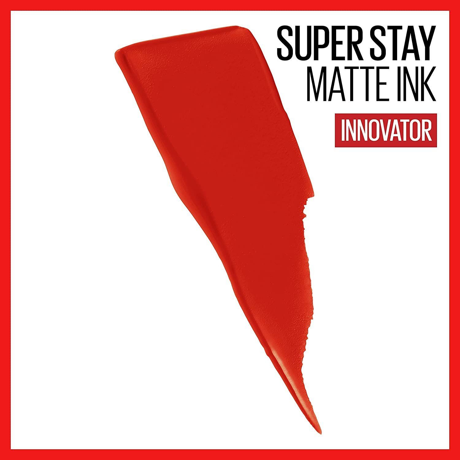 „SuperStay Matte Ink Spiced Edition“ skysti lūpų dažai Skysti lūpų dažai