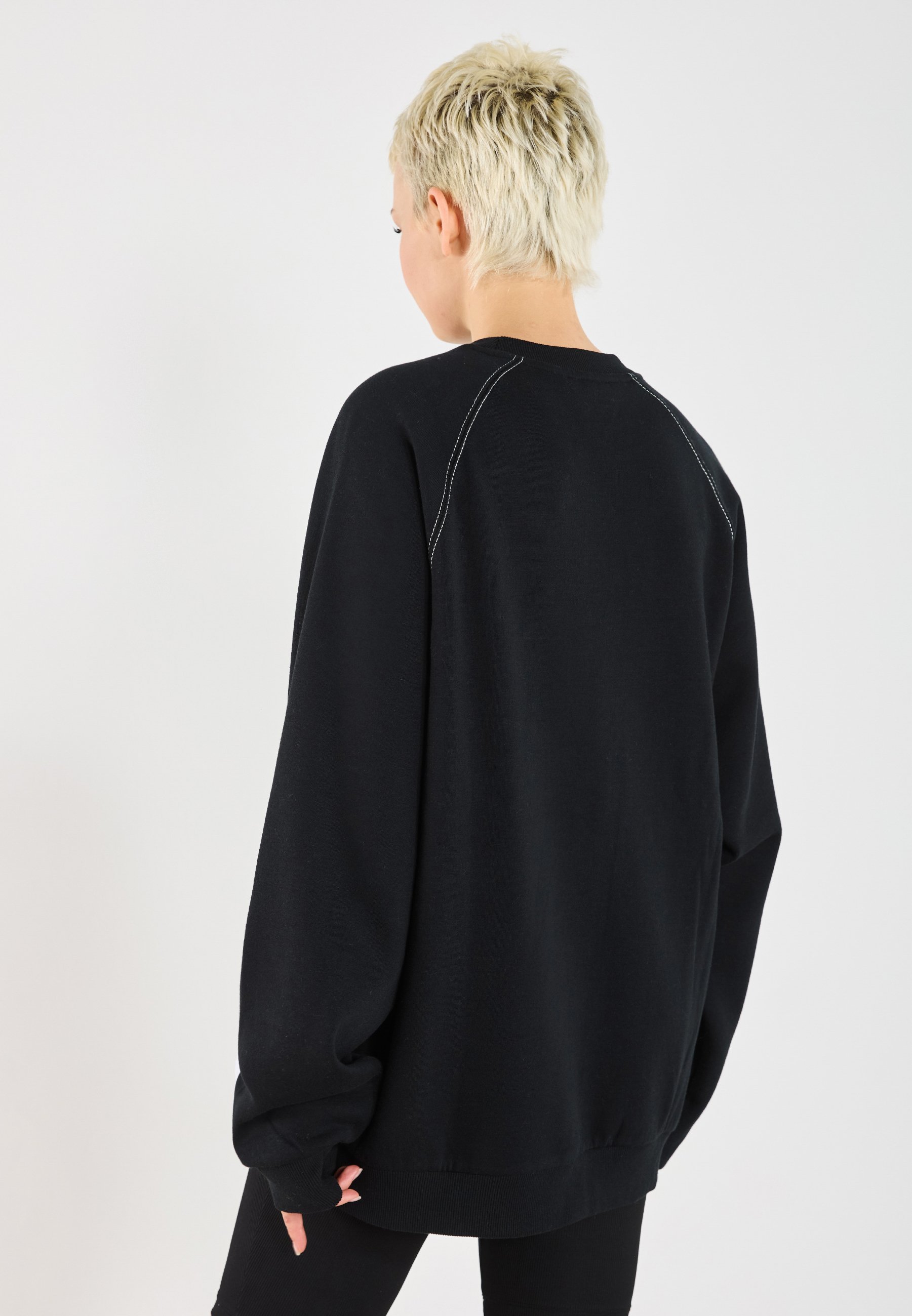 YOURTURN UNISEX - Sweatshirt - echt zwart