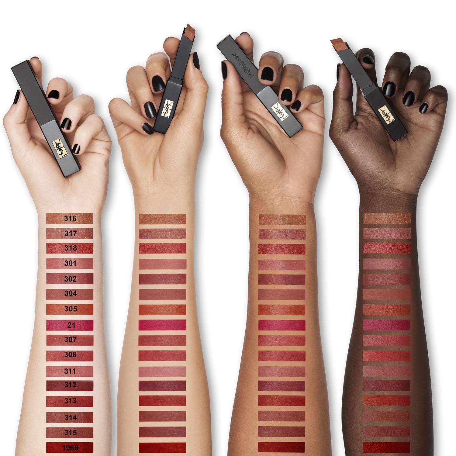 Yves Saint Laurent lūpų dažai Musthaves Rouge Pur Couture The Slim Velvet Radical – 2,2 g