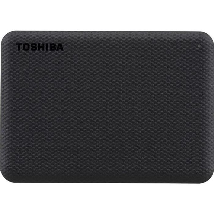 Disco rigido esterno TOSHIBA Canvio Advance USB 3.2 Gen 1 - 2 TB - Nero