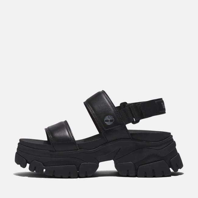 Sandalo a Doppia Fascia Adley Way da Donna in                colore nero