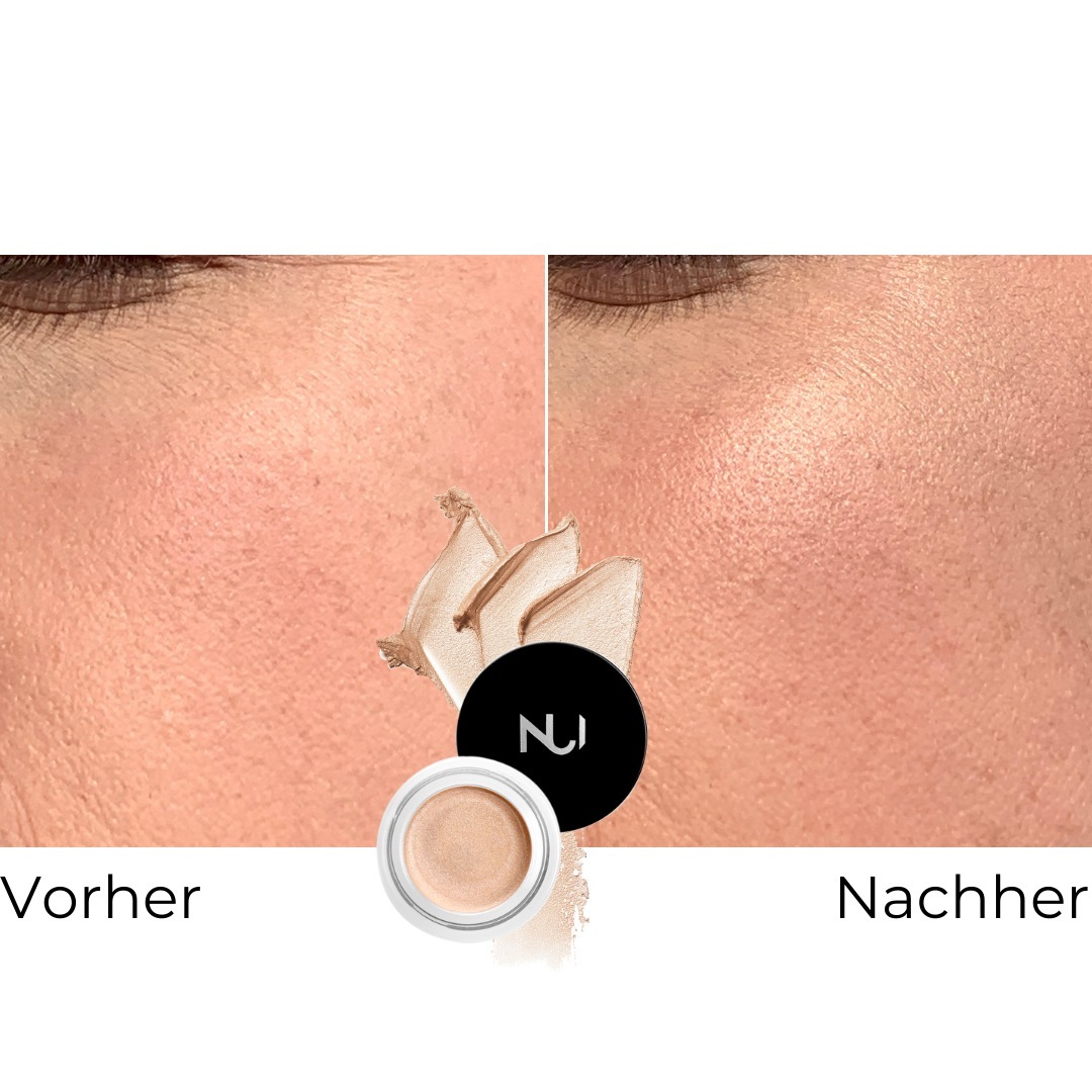 „Nui Cosmetics“ natūralaus iliuzijų kremo žvilgesys – 3 g