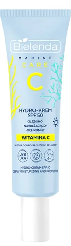 Bielenda C Marine Care SPF50 Hydro-krem głęboko nawilżająco-ochronny