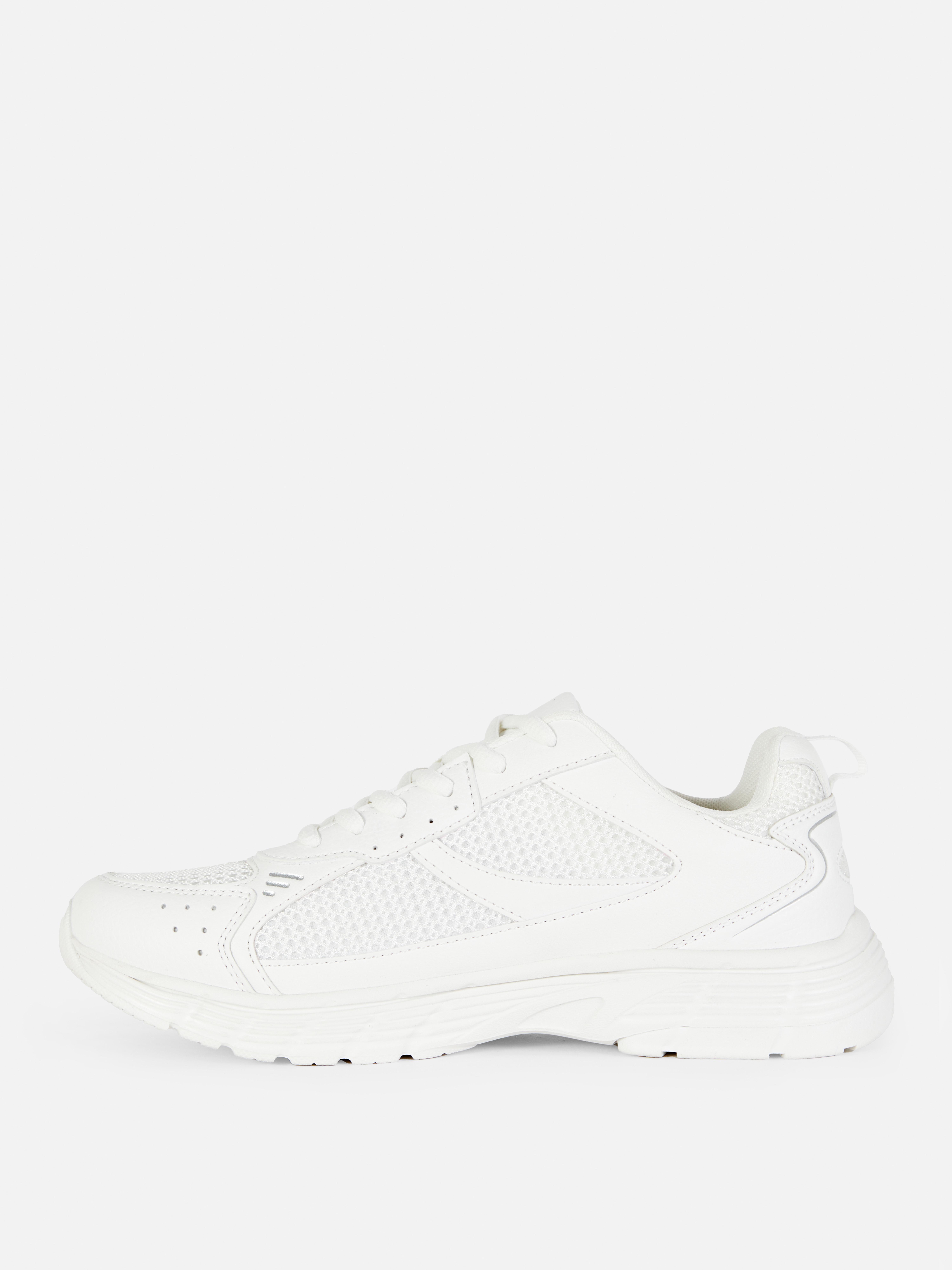 Sneakers met mesh inzetstukken Robuuste sneakers voor elke stijl