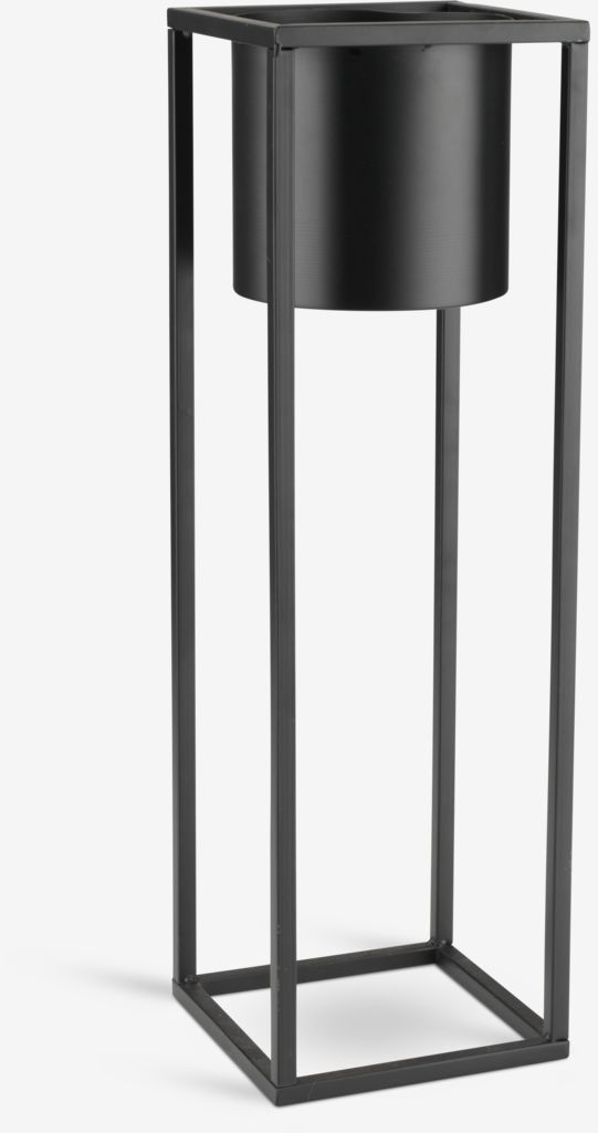 DETLEF DETLEF puķupods P15xD15xA50cm melns