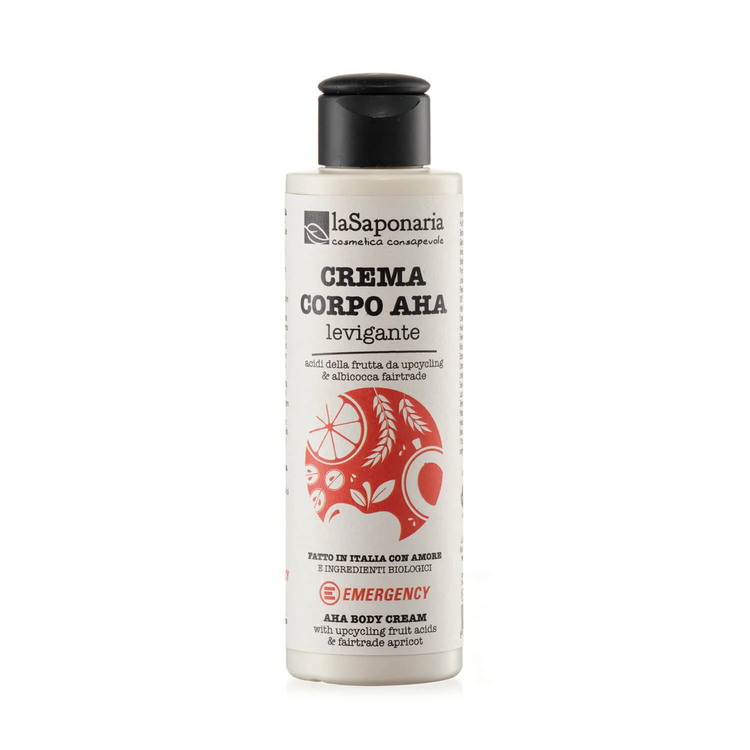 La Saponaria per Emergency Emergency - Crema corpo AHA levigante - Crema Corpo