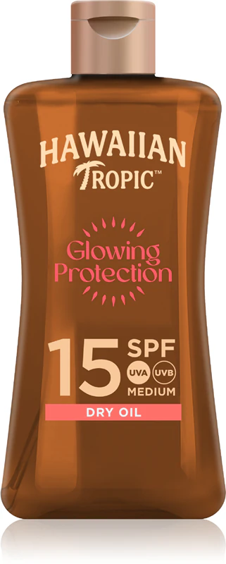 Ochranný suchý olej ve spreji Hawaiian Tropic SPF 15