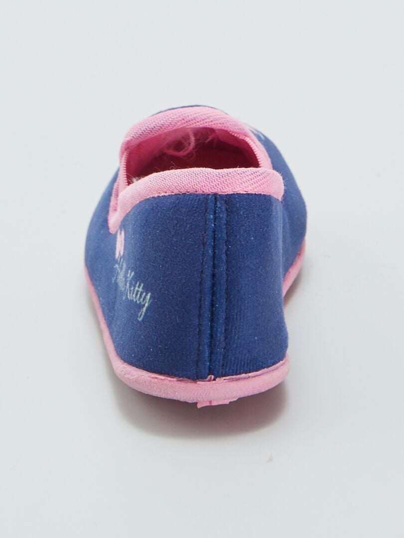 Hello Kitty lage slippers - blauw
