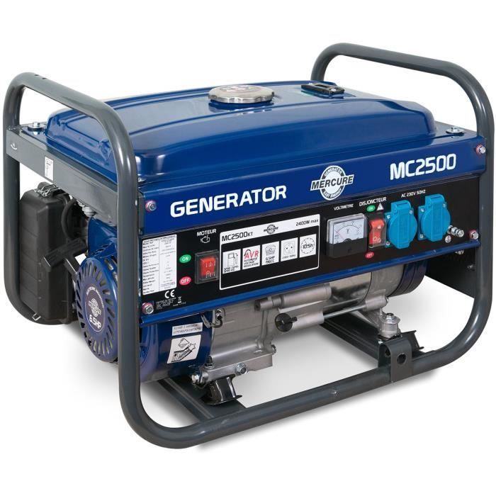 GERADOR MERCURY MC2500 - 2000W/2400W