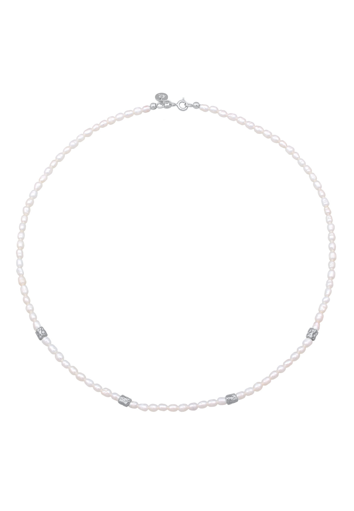 Elli PREMIUM Femmes Perles Basique avec Perles de Culture d'Eau Douce en argent sterling 925