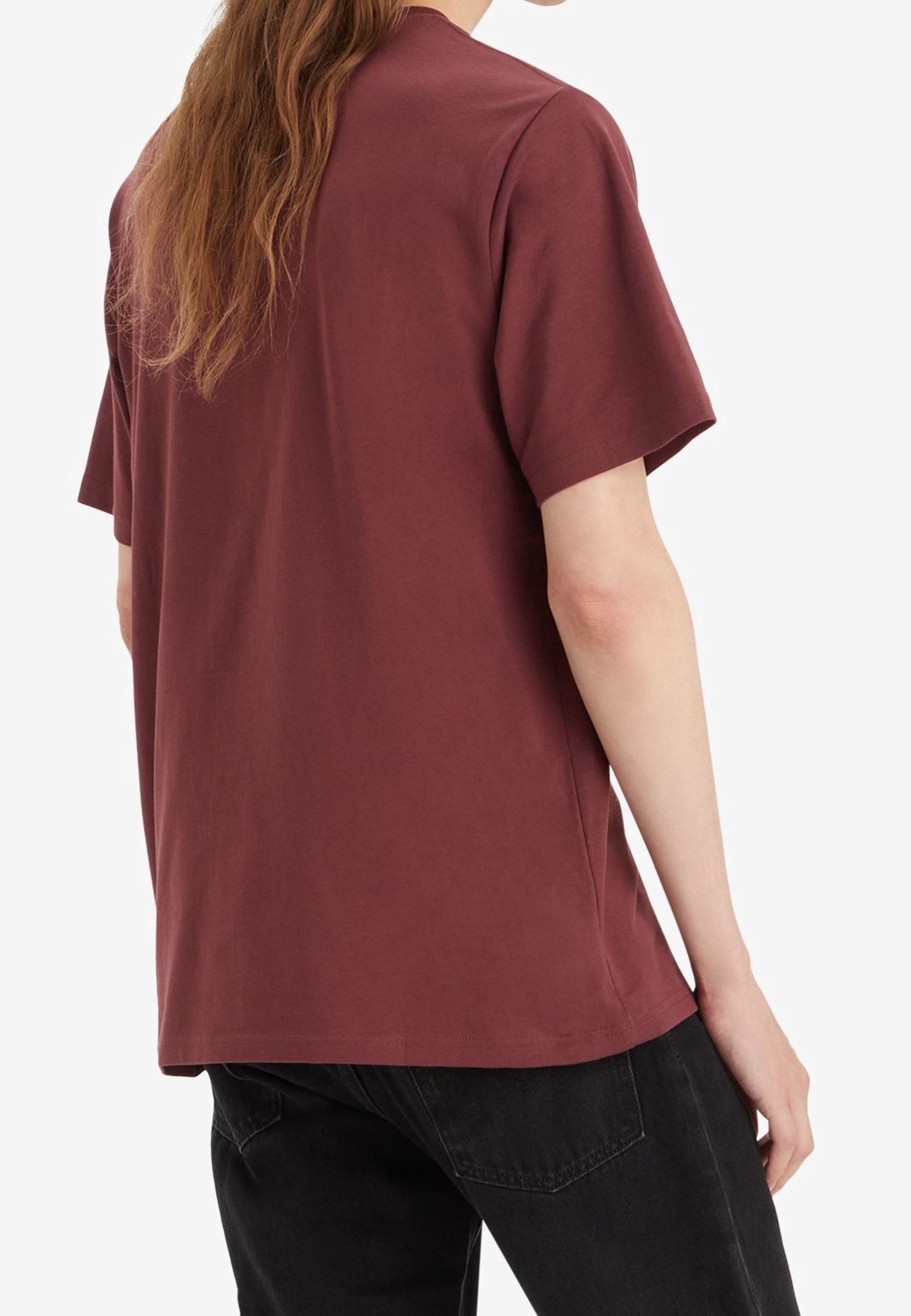 Camiseta básica Levi's® - bordô