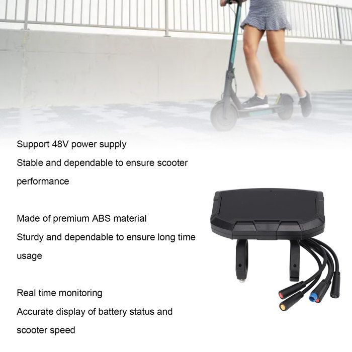OMABETA Écran de scooter Compteur d'affichage de Scooter pour SmartGyro 48V, panneau de commande de Scooter, écran de sport adulte