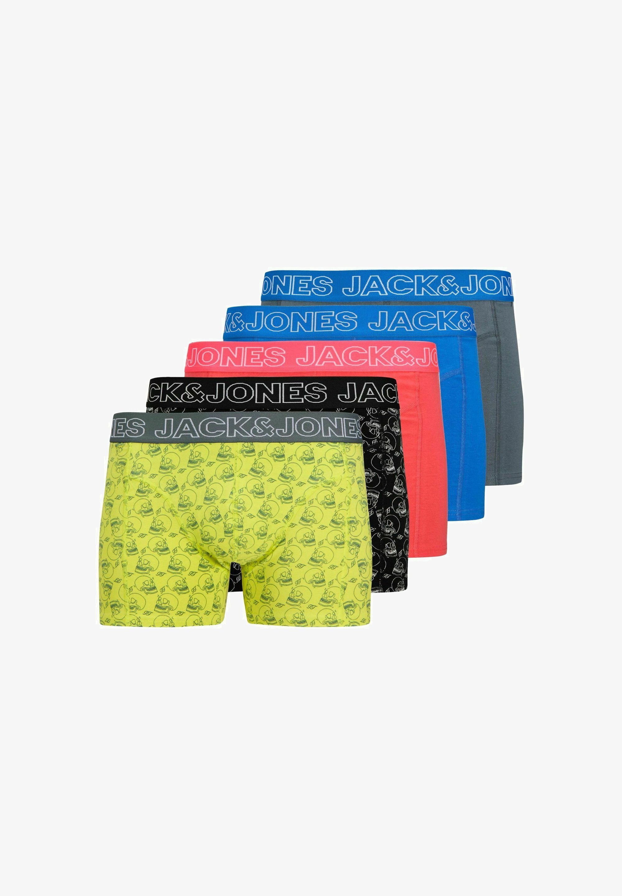 Jack & Jones 5-pack - Boxershorts - veiligheidsgeel