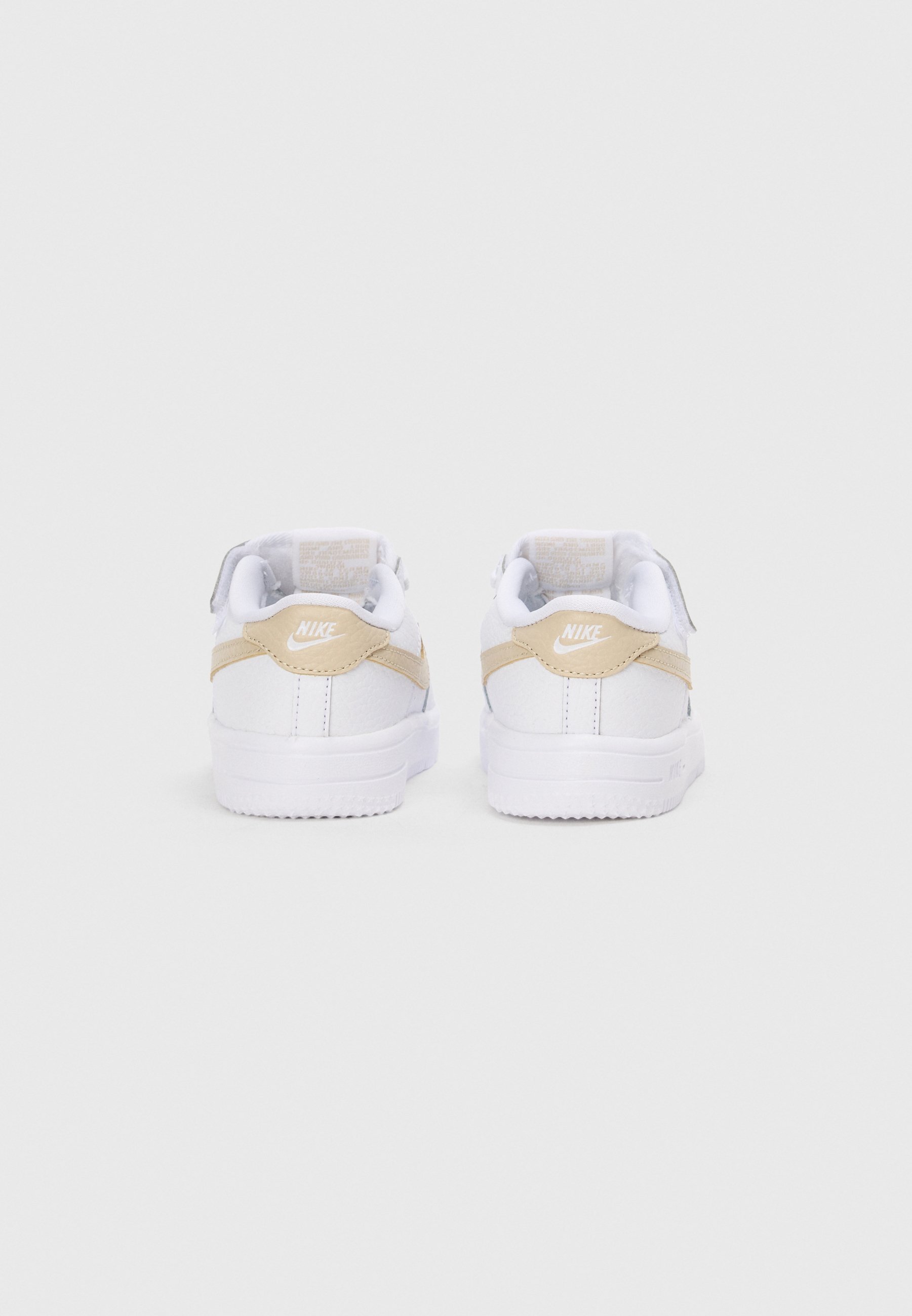 Baskets Nike Sportswear FORCE 1 LOW UNISEX - blanches/rotin