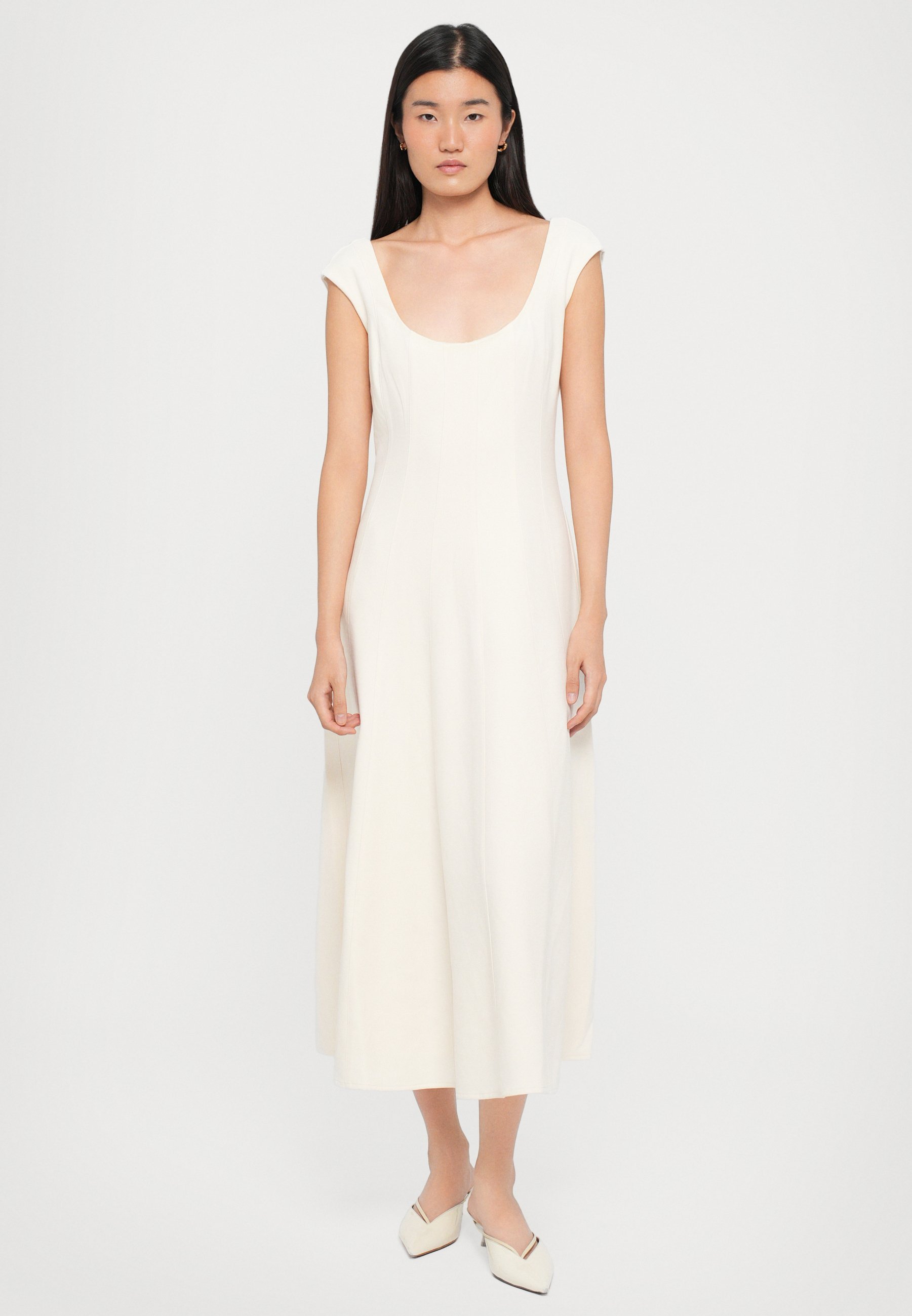 VESTIDO STAUD CHARLOTTE - Vestido para o dia a dia - cru