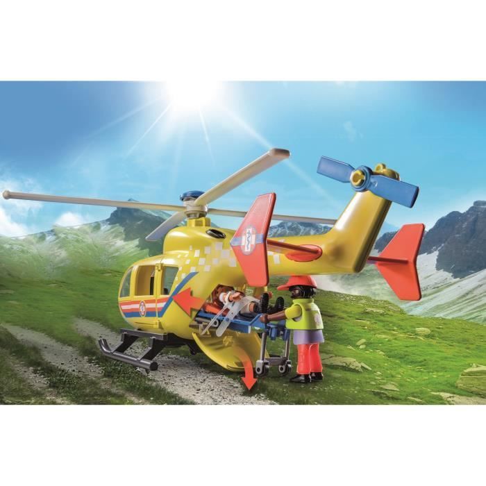 PLAYMOBIL 71203 Reddingshelikopter, Figuur, Stadsactie Reddingsteam