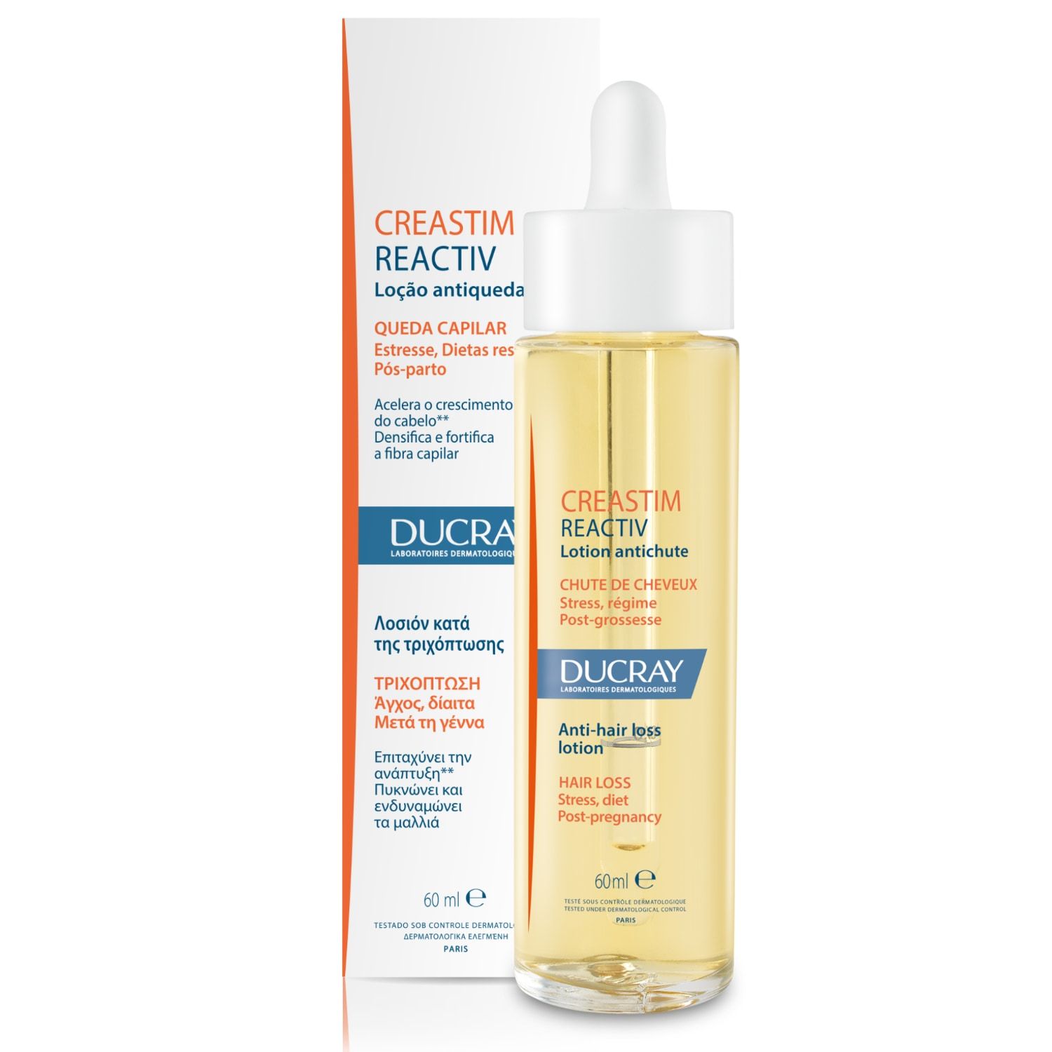 Ducray serum za kosu Creastim Reactiv losion protiv opadanja kose – 60 ml